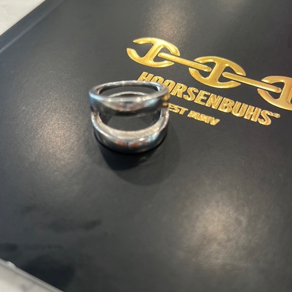 Hoorsenbuhs masque silver ring - Picture 3 of 6